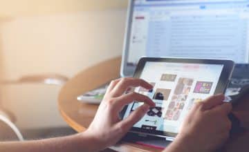 ipad tablet technology touch