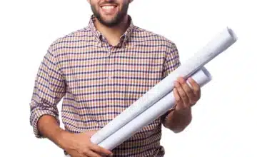 man with blueprints helmet 1149 253