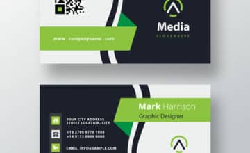 simple PSD business card template