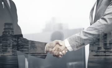 business partners handshake international business concept 1