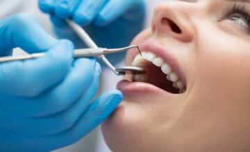 tooth cleaning