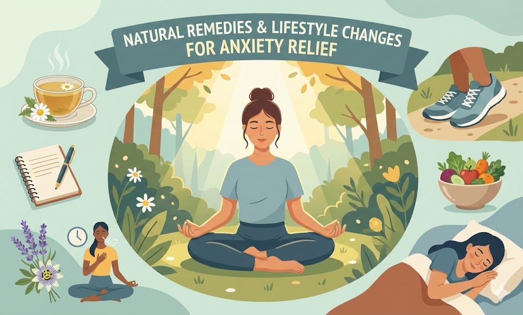 Natural Remedies and Lifestyle Changes for Anxiety Relief