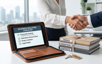 Selling a Business Without the Stress: A Practical Prep Checklist for Owners